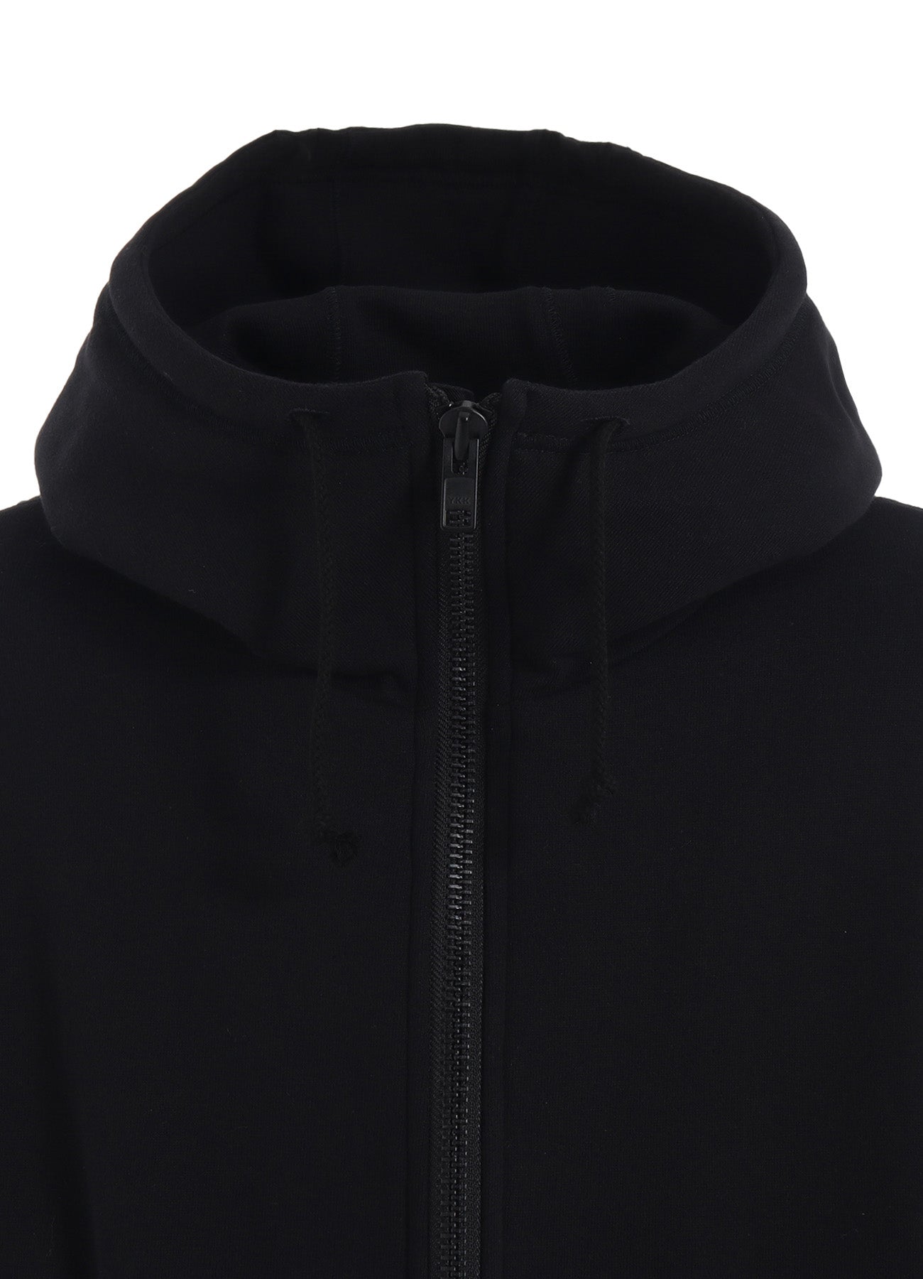 TWILL TERRY MIX ZIP-UP HOODIE WITH UTILITY SLEEVE POCKET