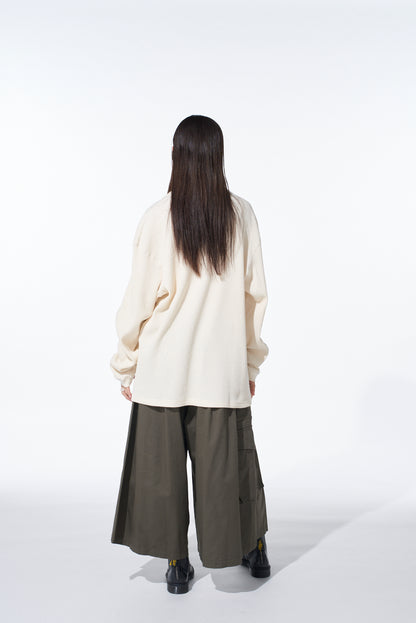 16/THERMAL WAFFLE TURTLE NECK T-SHIRT