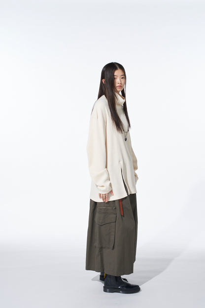 16/THERMAL WAFFLE TURTLE NECK T-SHIRT