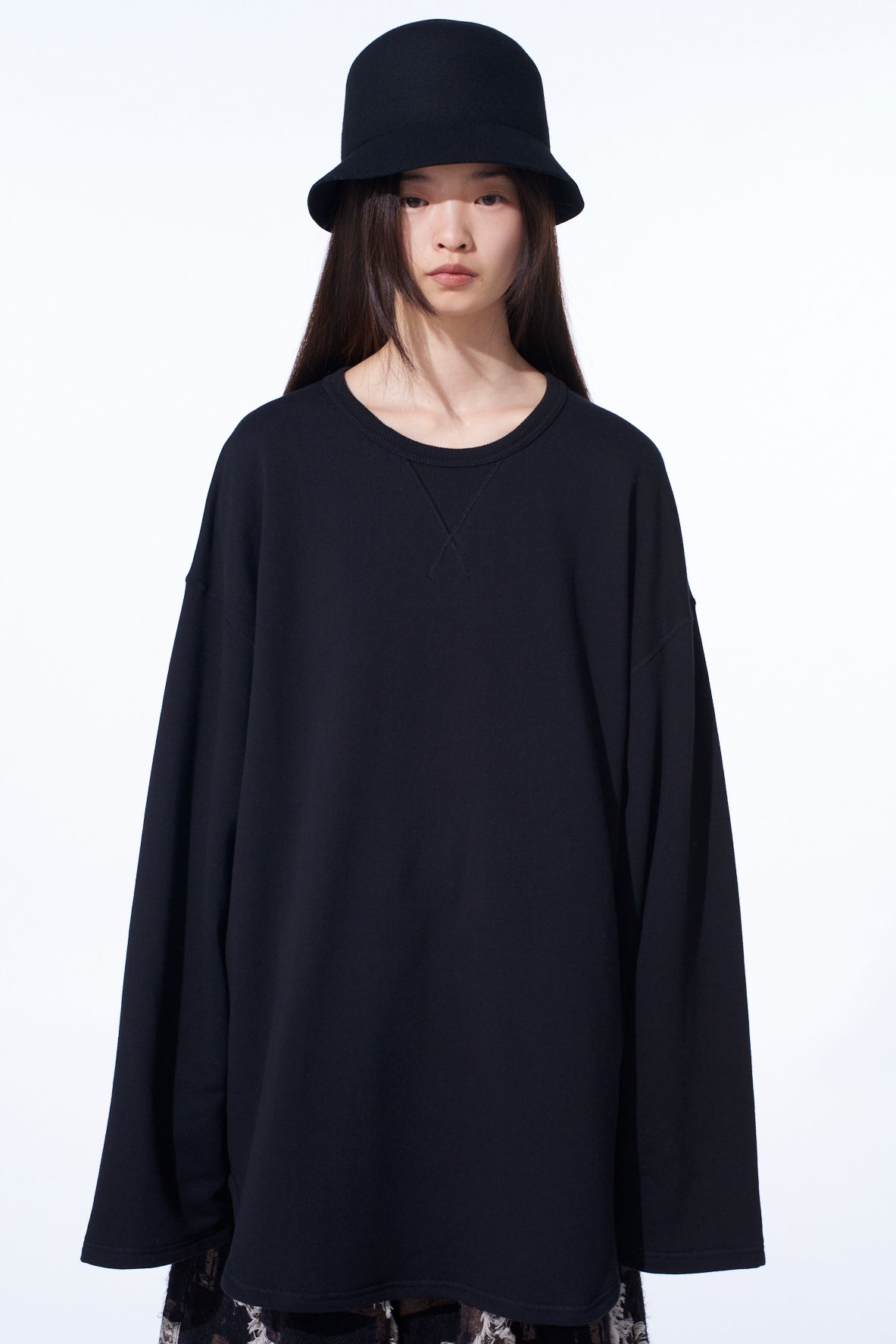 FRENCH TERRY LONG T-SHIRT – THE SHOP YOHJI YAMAMOTO