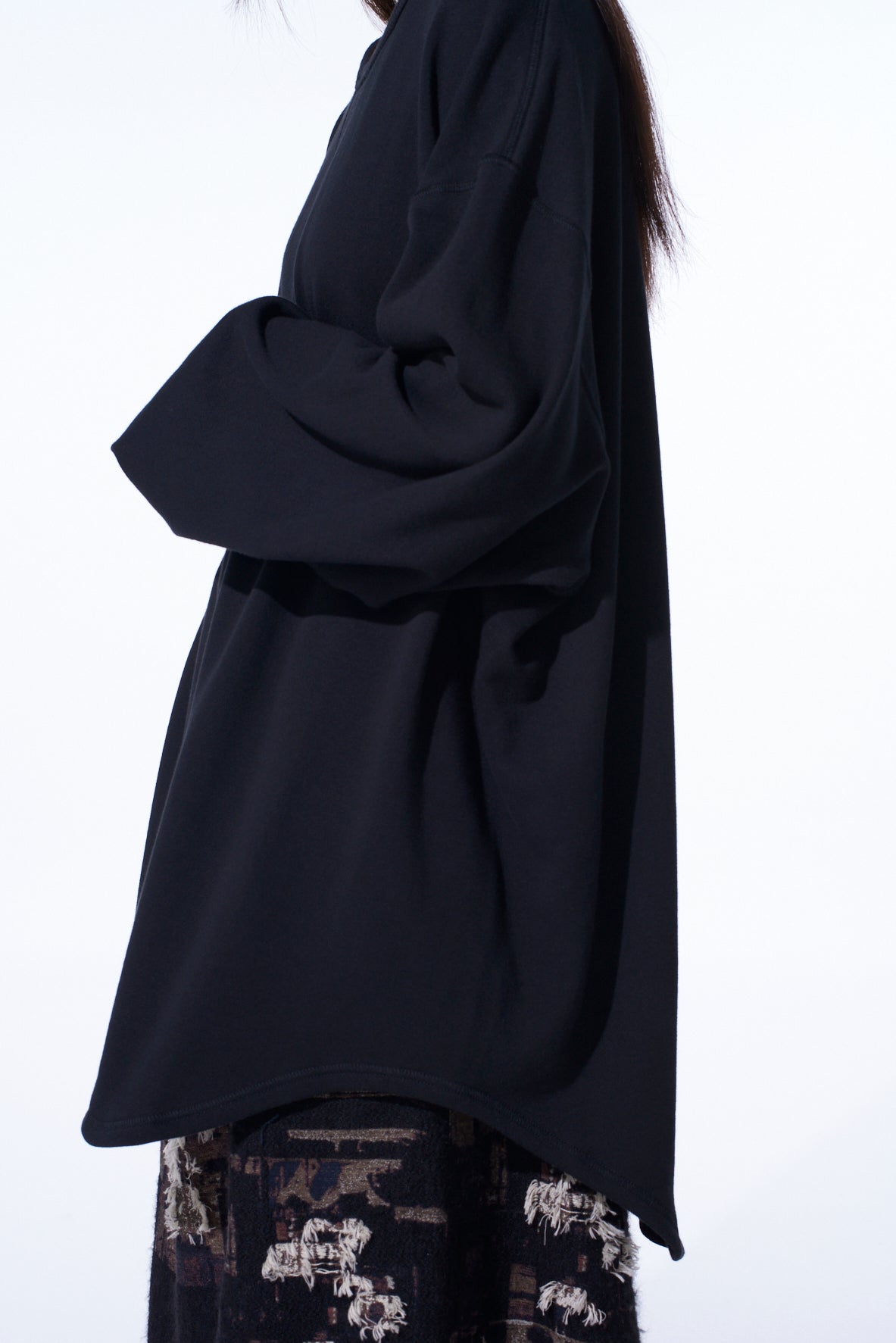 FRENCH TERRY LONG T-SHIRT – THE SHOP YOHJI YAMAMOTO