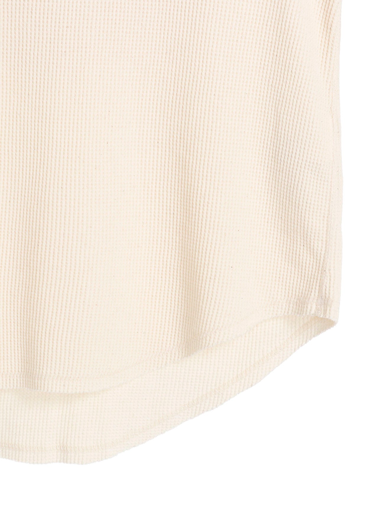 16/THERMAL WAFFLE GUSSET OVERSIZED T-SHIRT – THE SHOP YOHJI YAMAMOTO