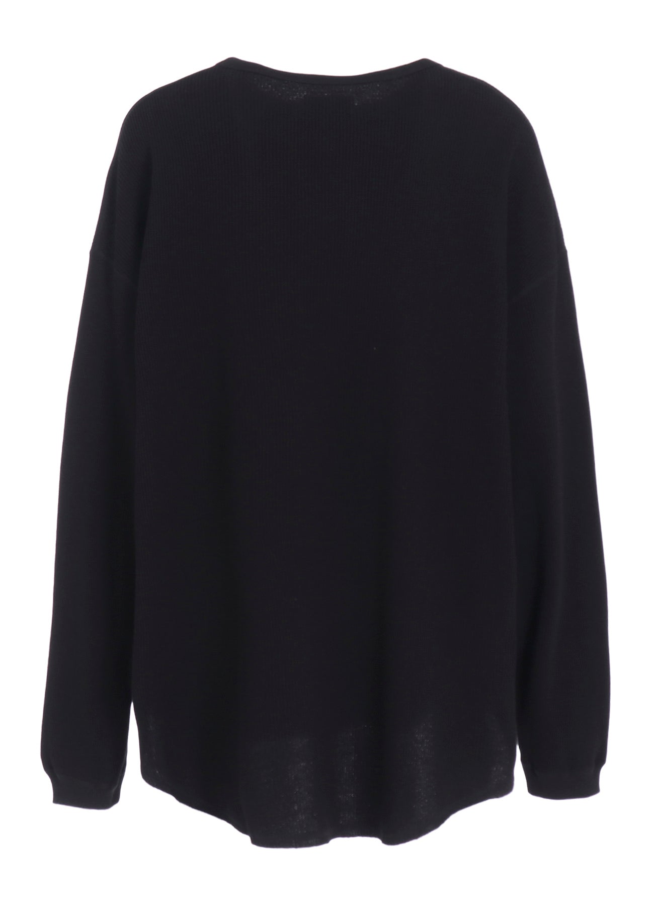 16/THERMAL WAFFLE GUSSET OVERSIZED T-SHIRT
