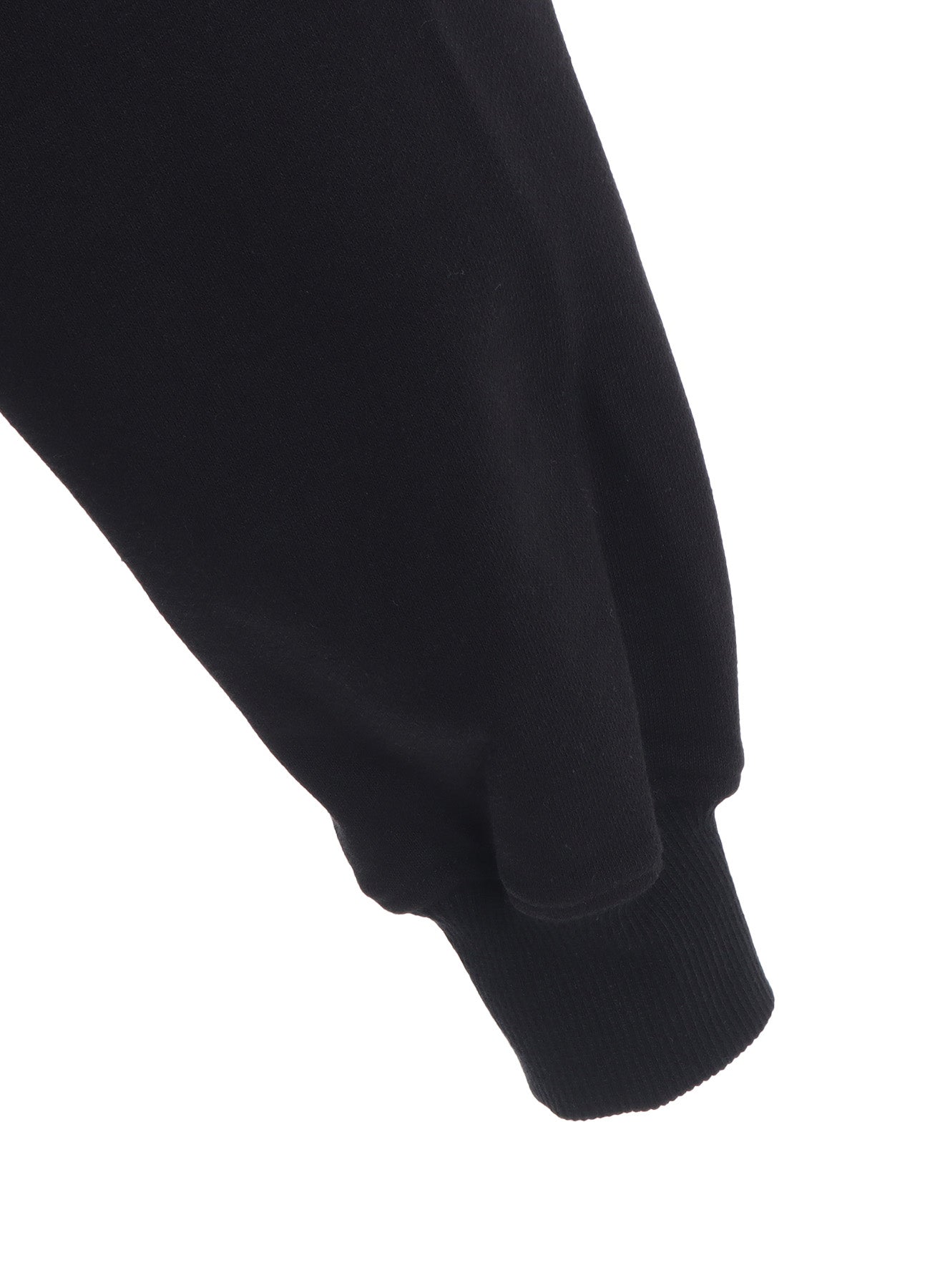 FRENCH TERRY FLOWER EMBROIDERY ZIP-UP HOODIE