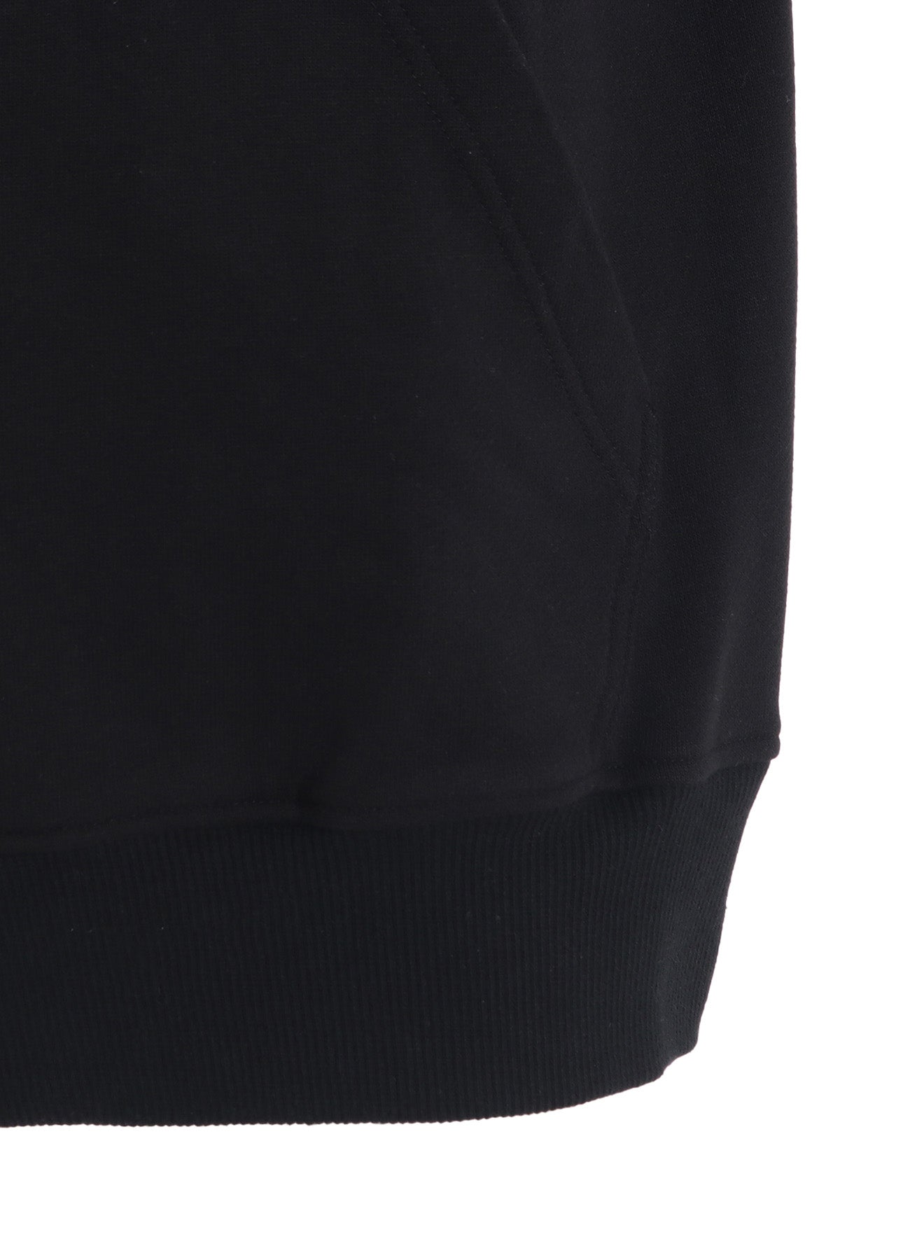 FRENCH TERRY FLOWER EMBROIDERY ZIP-UP HOODIE