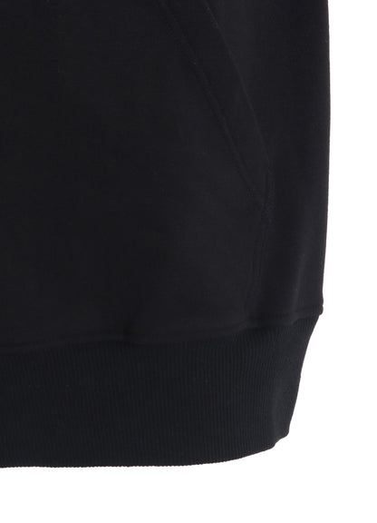 FRENCH TERRY FLOWER EMBROIDERY ZIP-UP HOODIE