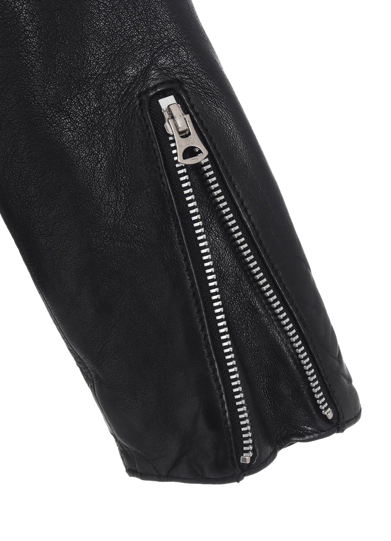 WASHED SHEEP LEATHER CLASSIC SINGLE-BREASTED JACKET – THE SHOP