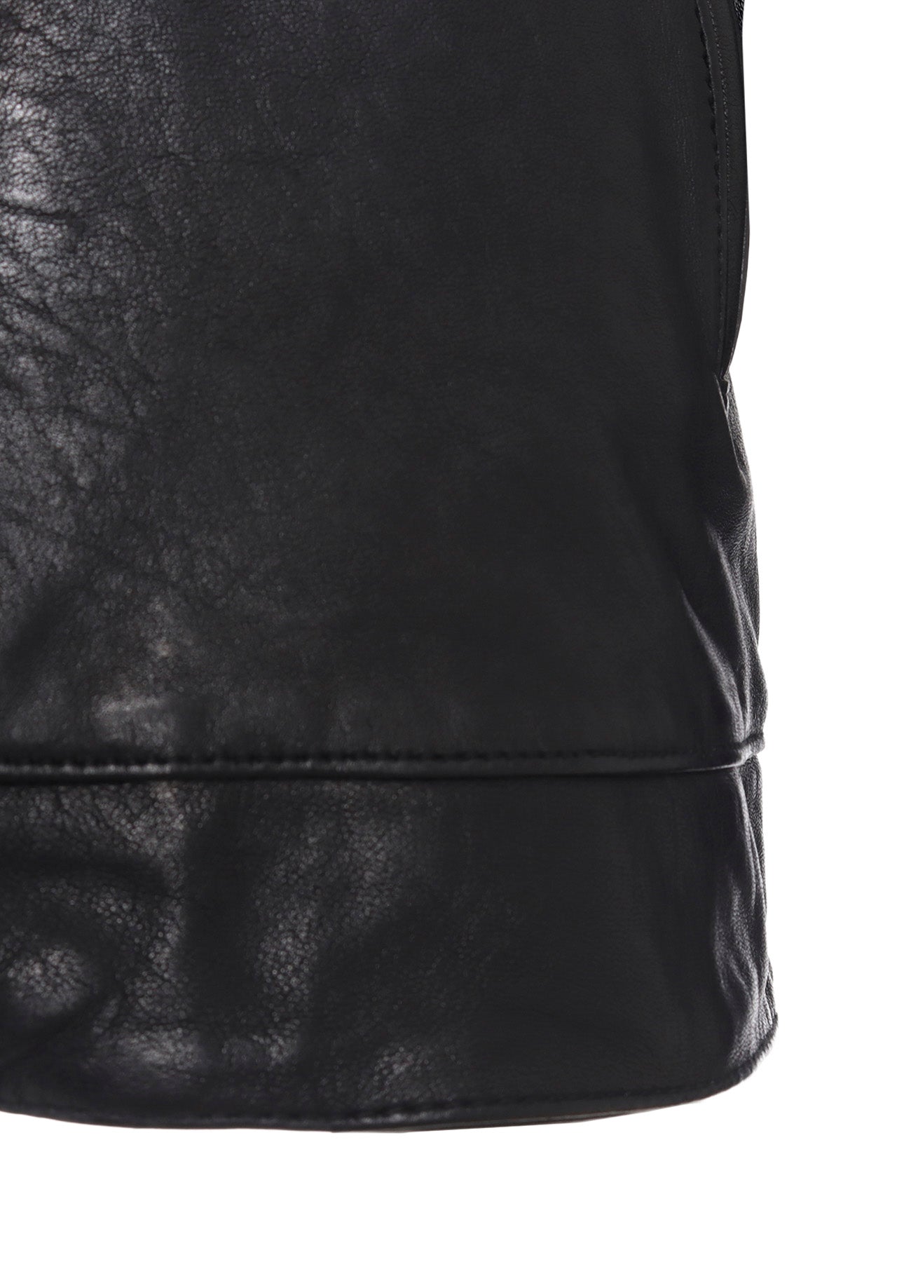 WASHED SHEEP LEATHER CLASSIC SINGLE-BREASTED JACKET