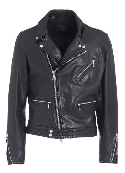 WASHED SHEEP LEATHER CLASSIC DOUBLE RIDERS JACKET