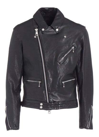 WASHED SHEEP LEATHER CLASSIC DOUBLE RIDERS JACKET