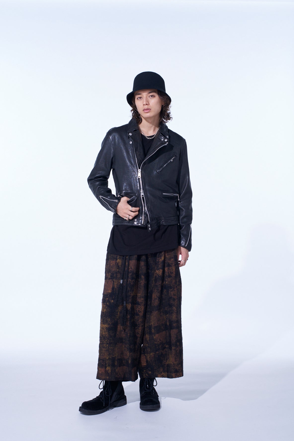 WASHED SHEEP LEATHER CLASSIC DOUBLE RIDERS JACKET – THE SHOP YOHJI