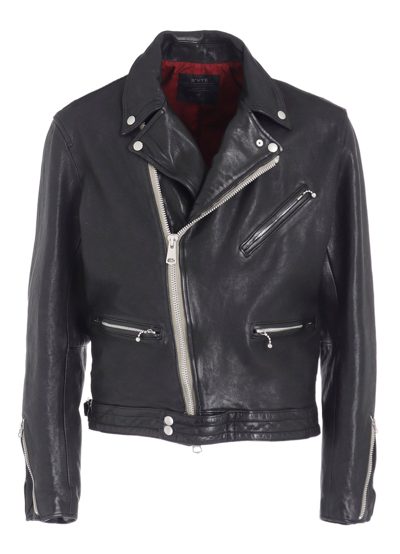 WASHED SHEEP LEATHER CLASSIC DOUBLE RIDERS JACKET – THE SHOP