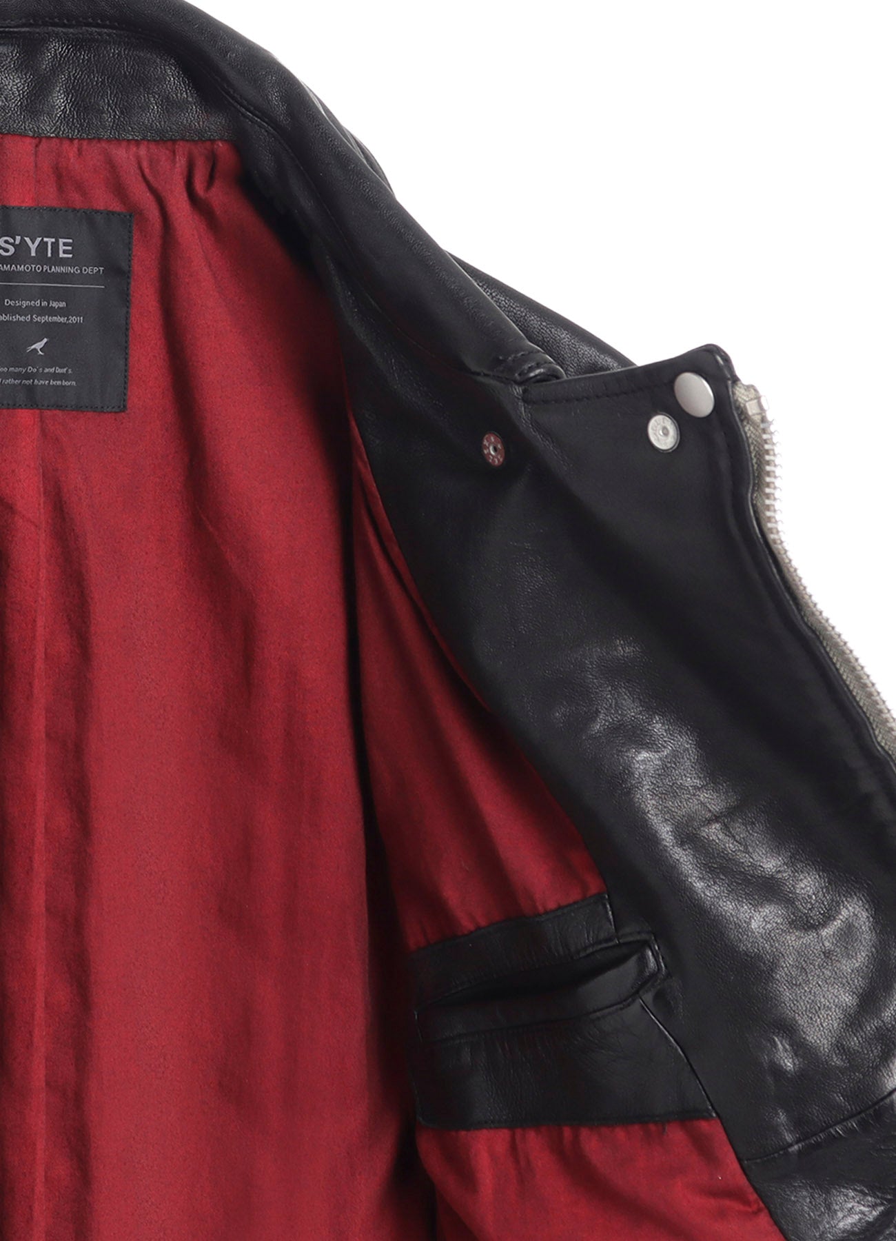 WASHED SHEEP LEATHER CLASSIC DOUBLE RIDERS JACKET – THE SHOP YOHJI