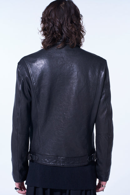 WASHED SHEEP LEATHER CLASSIC DOUBLE RIDERS JACKET