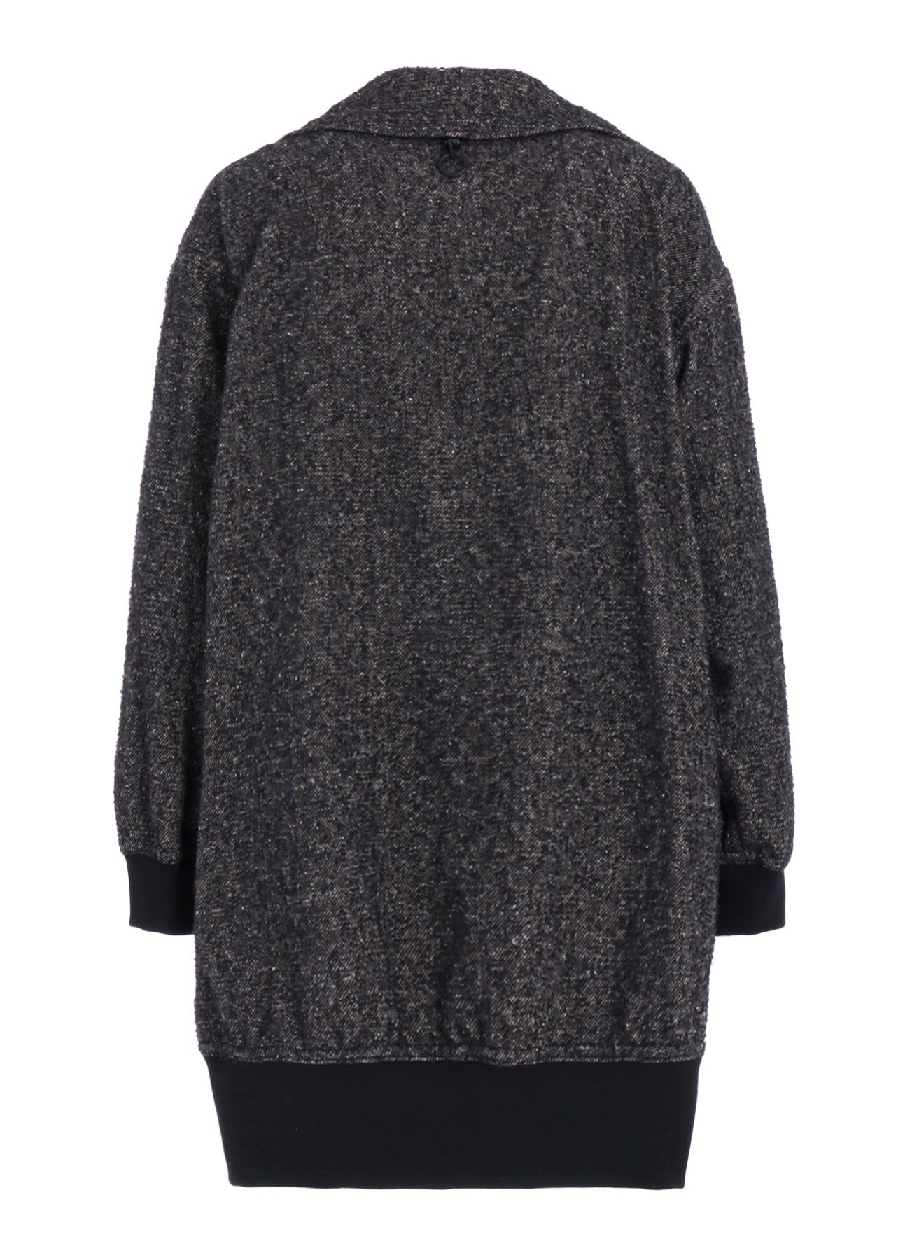 BRUSHED TWILL NEEDLE PUNCH RIVERSIBLE LONG TRUCK TOP