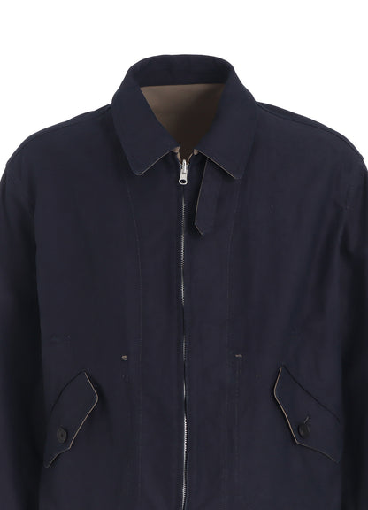 MOLESKIN REVERSIBLE SWING TOP JACKET