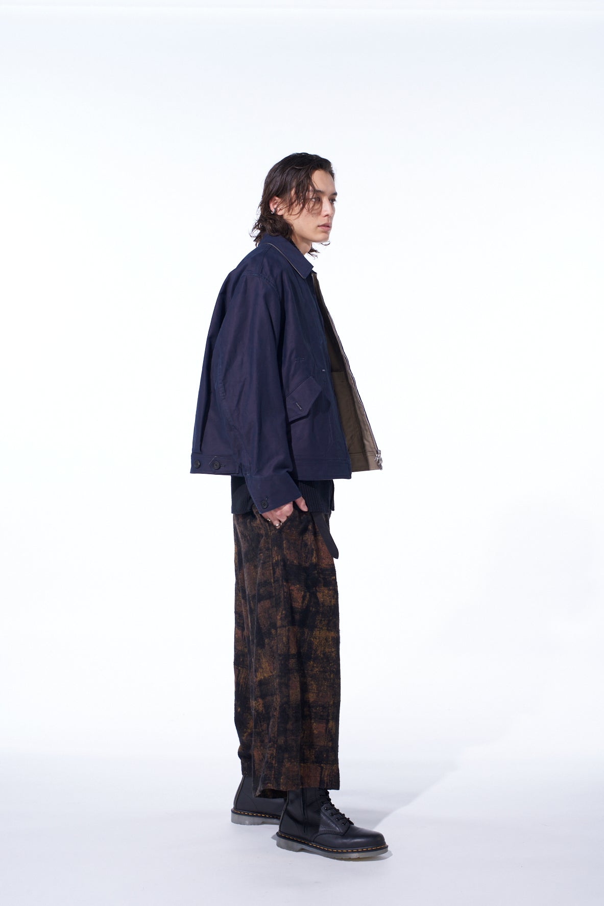MOLESKIN REVERSIBLE SWING TOP JACKET – THE SHOP YOHJI YAMAMOTO