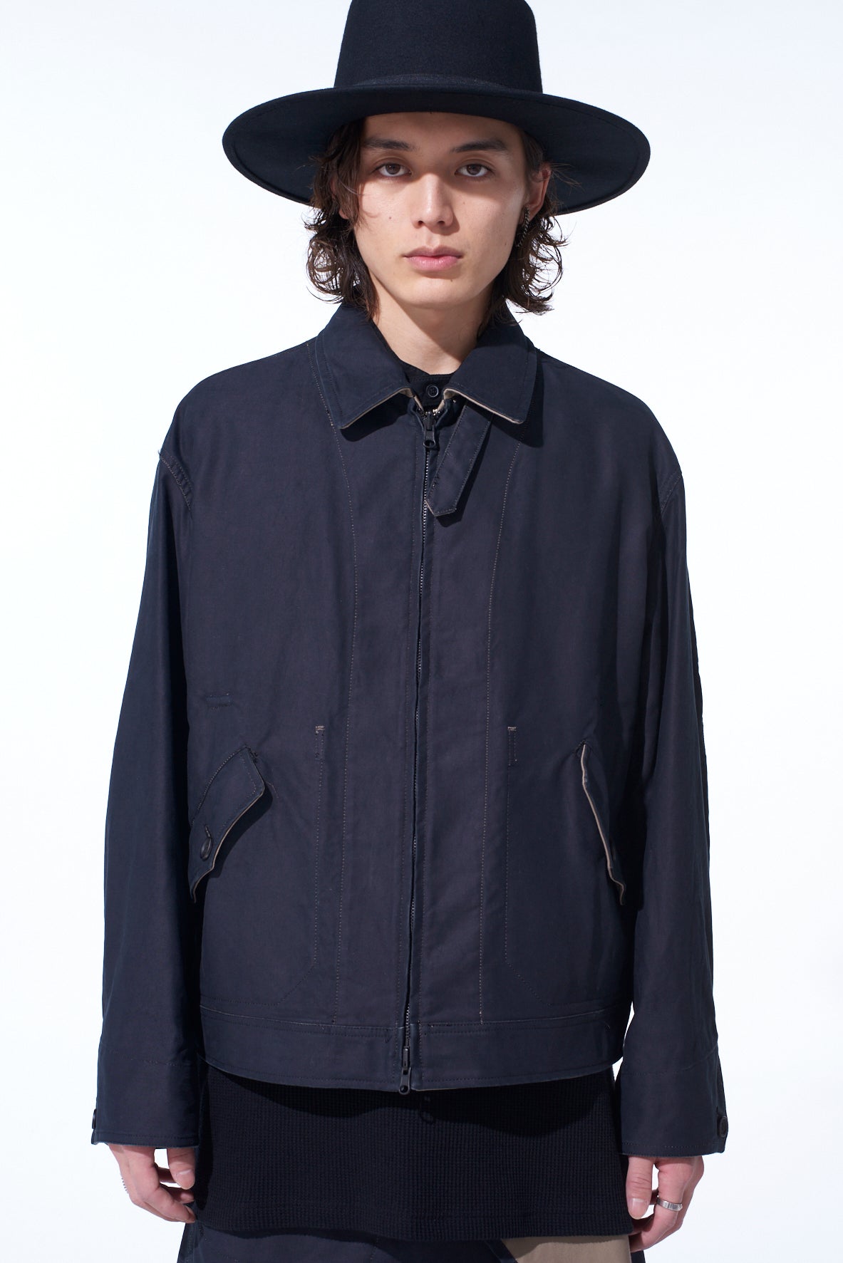 MOLESKIN REVERSIBLE SWING TOP JACKET – THE SHOP YOHJI YAMAMOTO