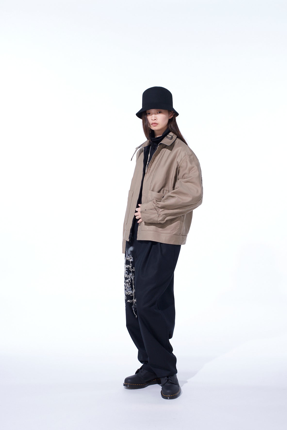 MOLESKIN REVERSIBLE SWING TOP JACKET – THE SHOP YOHJI YAMAMOTO
