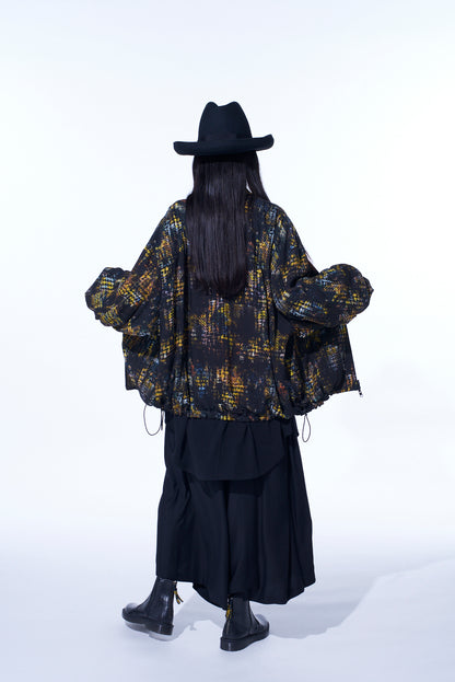 YELLOW INKGLEN REVERSIBLE BLOUSON