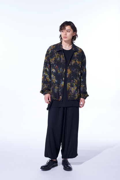 YELLOW INKGLEN REVERSIBLE BLOUSON