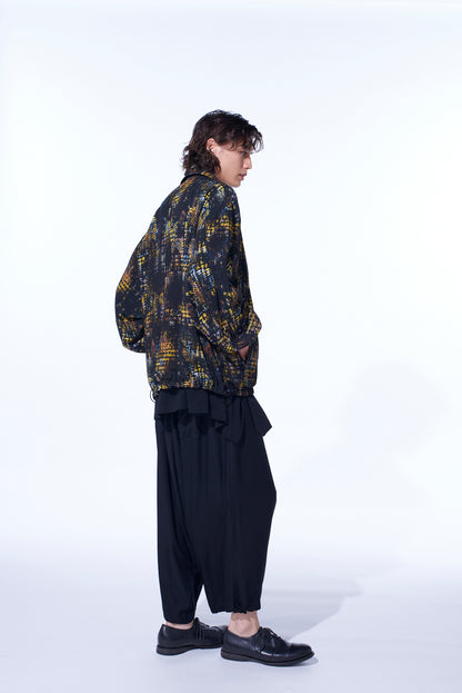 YELLOW INKGLEN REVERSIBLE BLOUSON