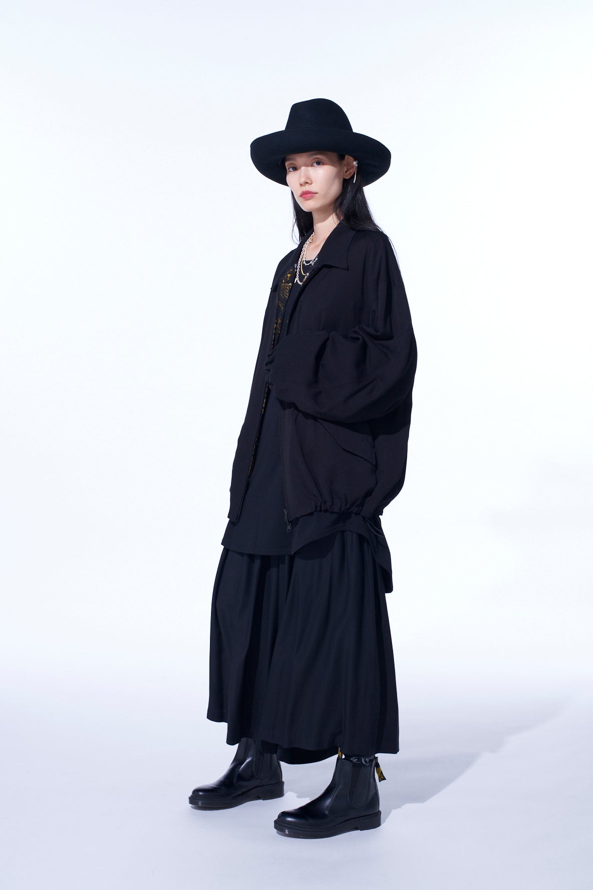 YELLOW INKGLEN REVERSIBLE BLOUSON