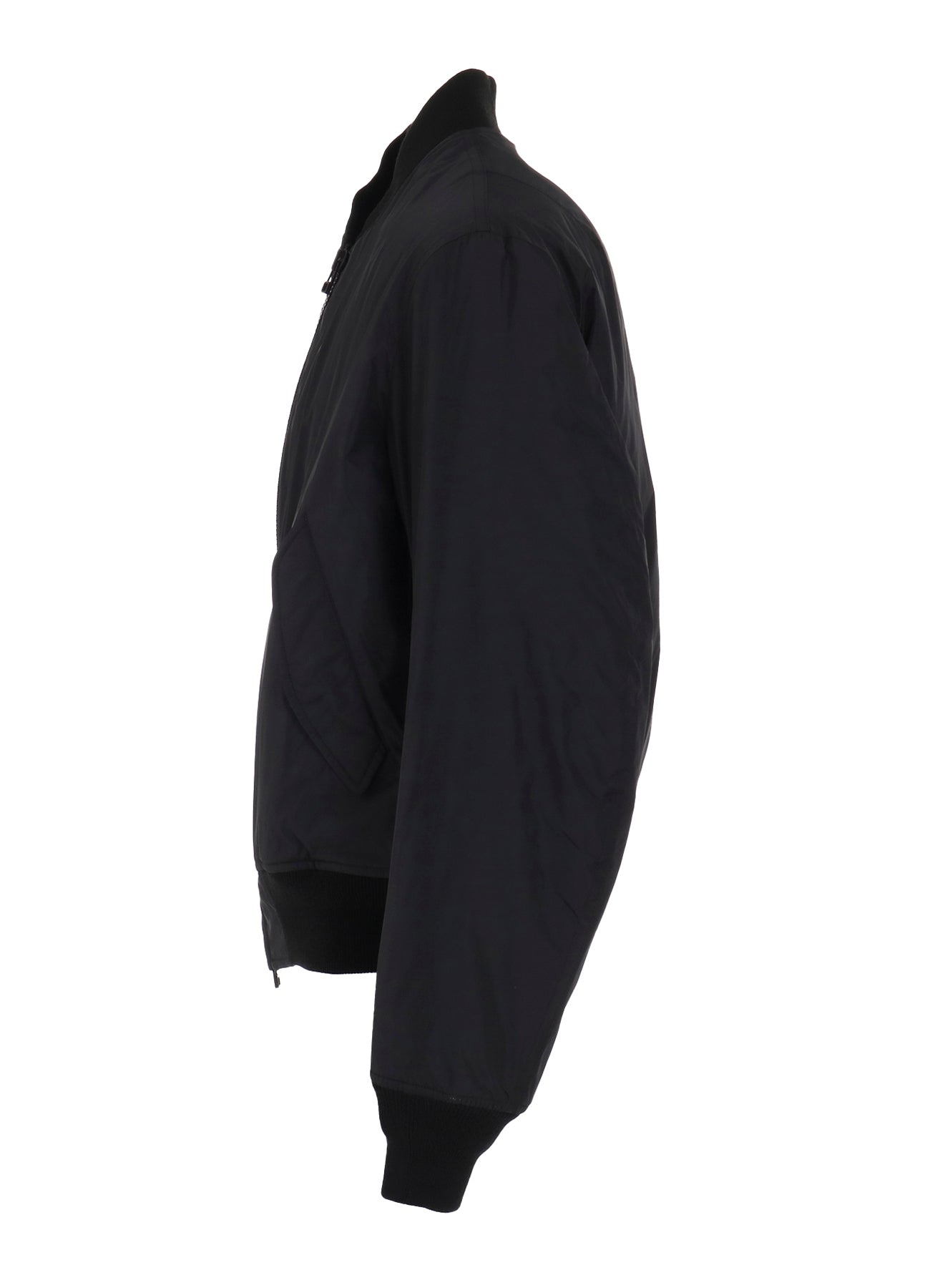 NYLON TWILL REVERSIBLE BOMBER JACKET