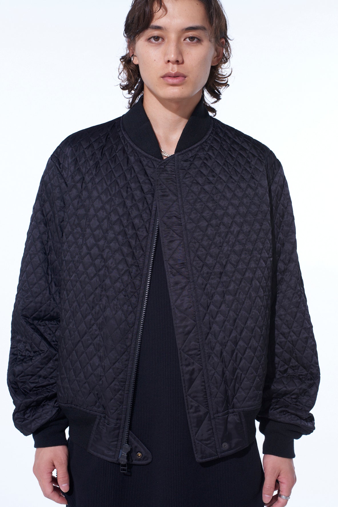 NYLON TWILL REVERSIBLE BOMBER JACKET – THE SHOP YOHJI YAMAMOTO