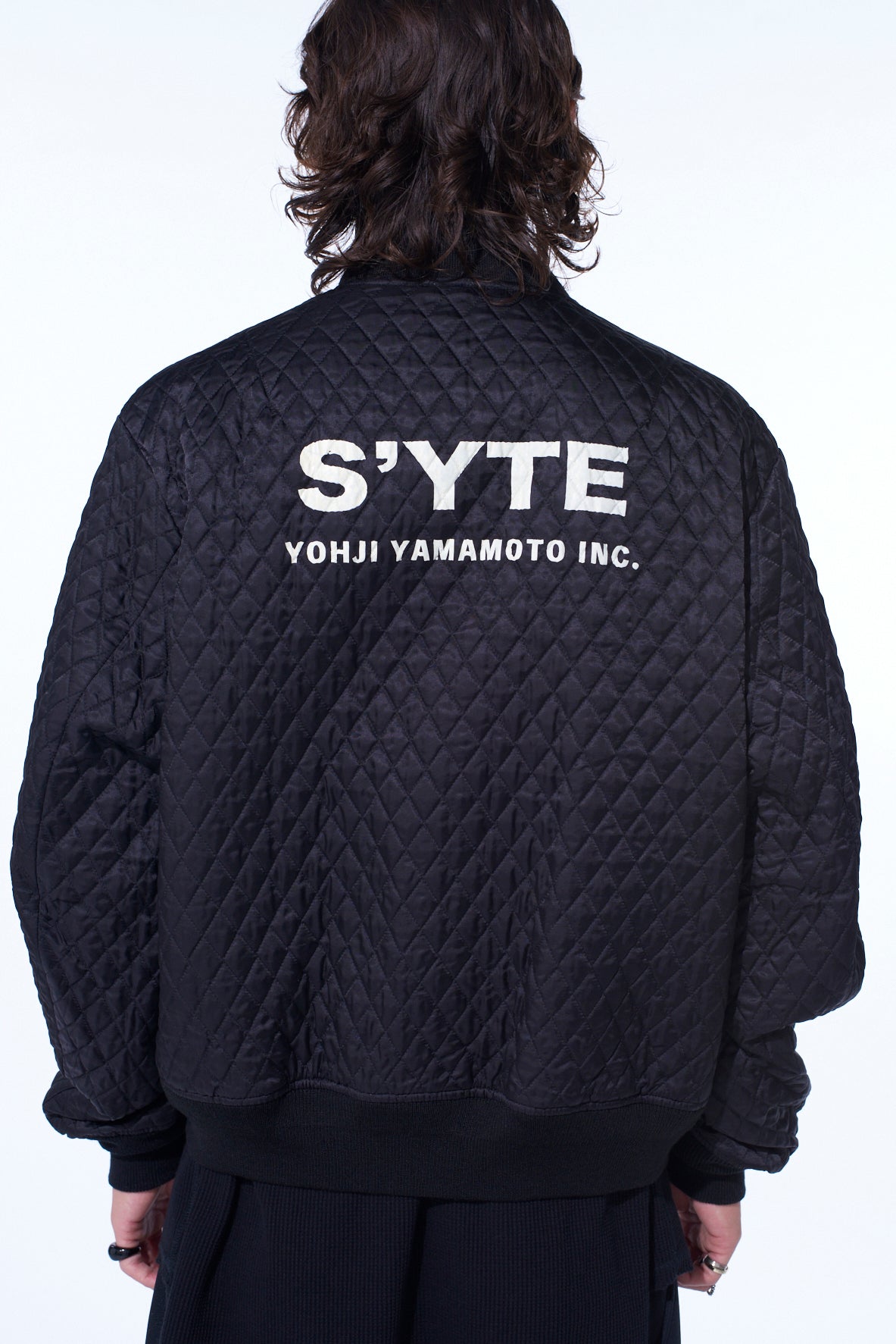 NYLON TWILL REVERSIBLE BOMBER JACKET – THE SHOP YOHJI YAMAMOTO