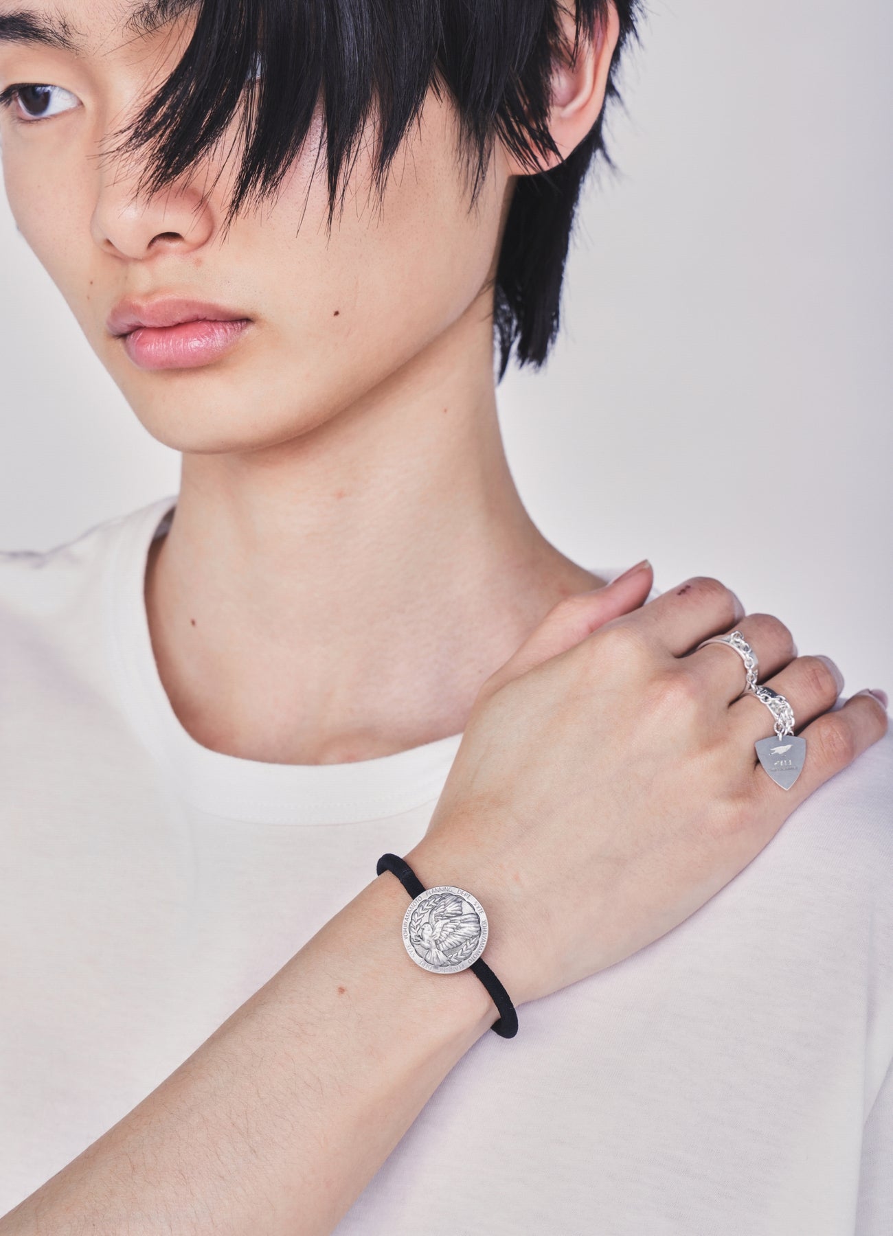 DOVE CONCHO HAIR TIE – THE SHOP YOHJI YAMAMOTO