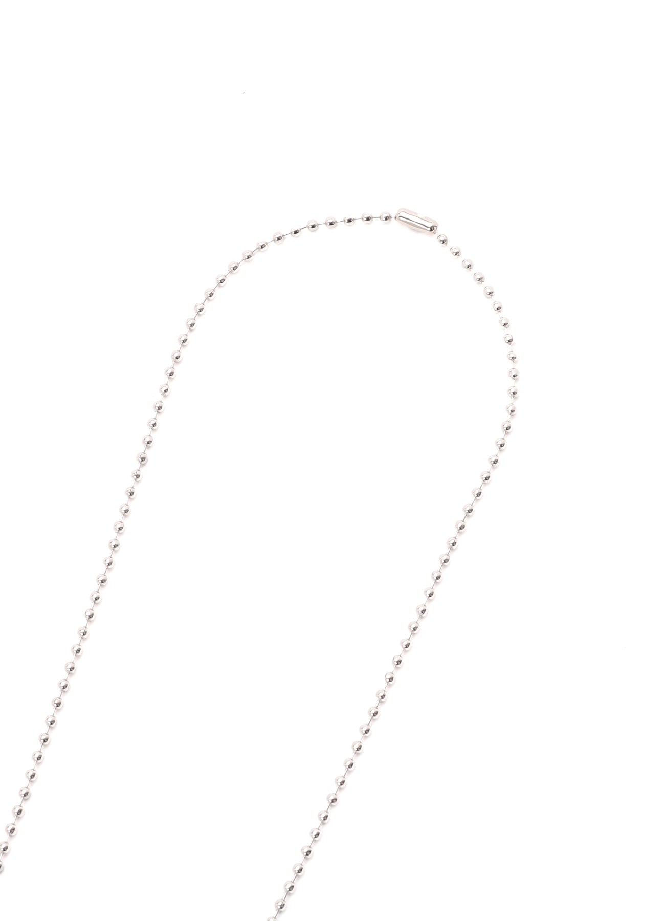 STAINLESS STEEL WHISTLE NECKLACE WITH BRASS TAG