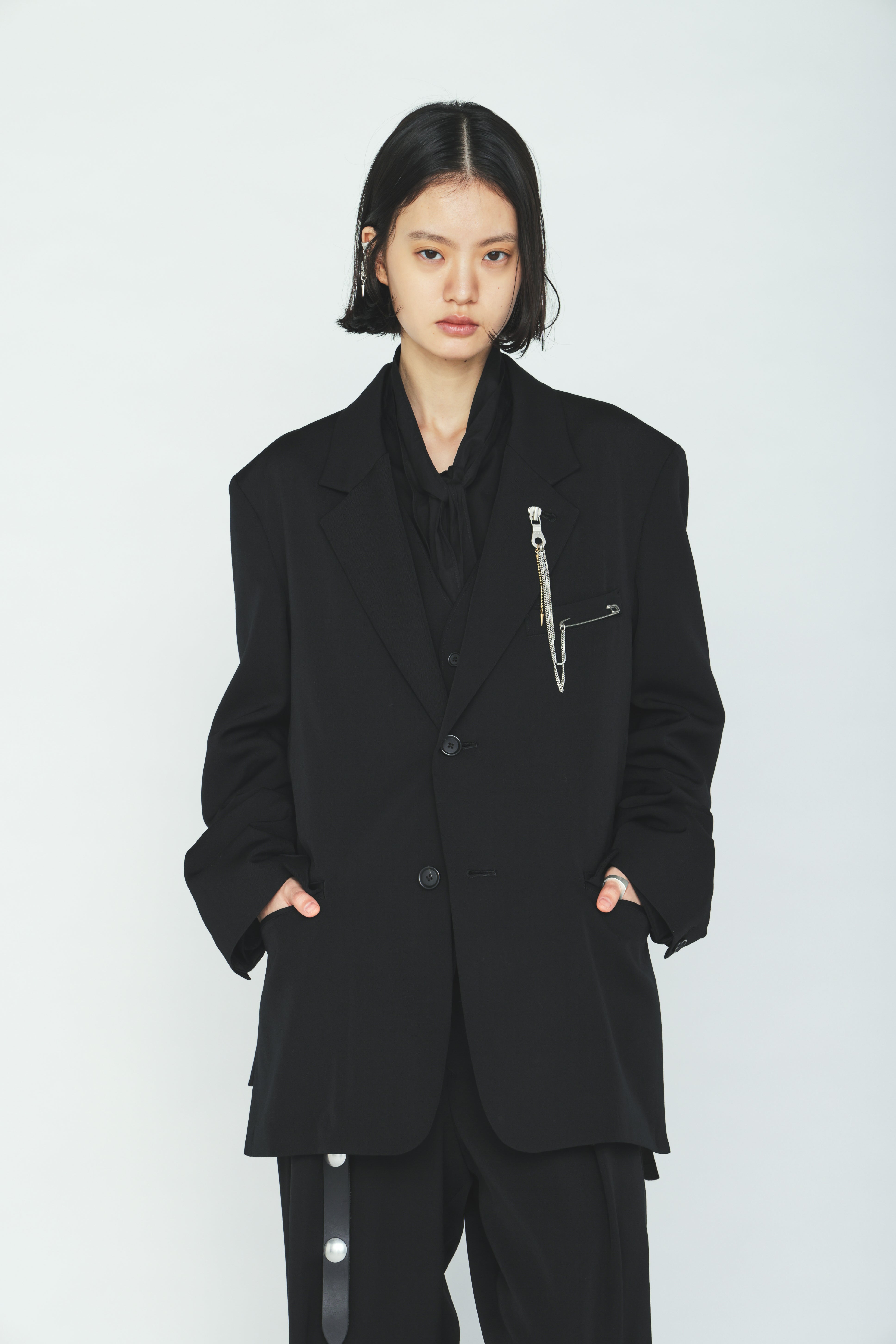 FASTENER BROOCH – THE SHOP YOHJI YAMAMOTO