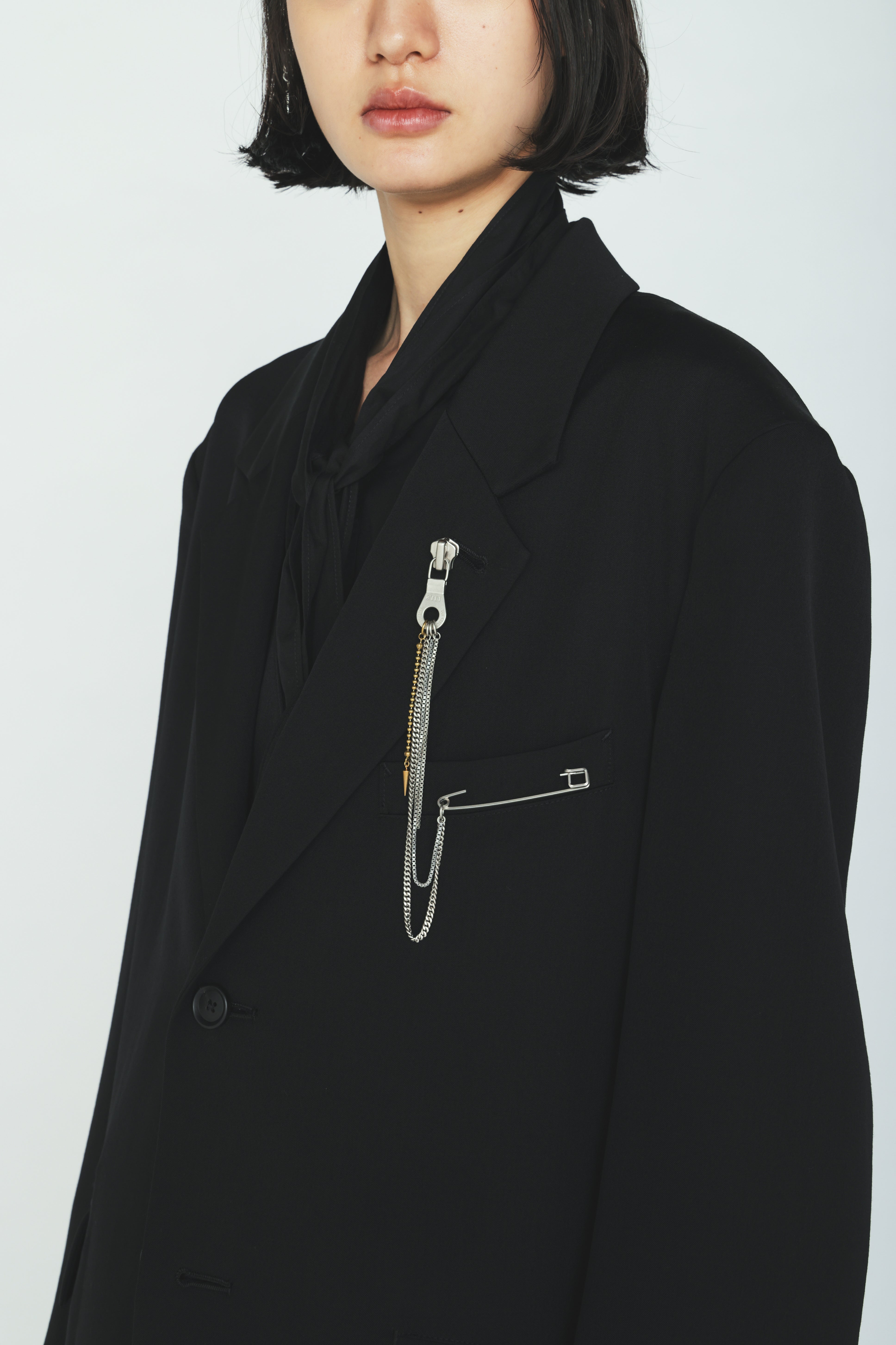 FASTENER BROOCH – THE SHOP YOHJI YAMAMOTO
