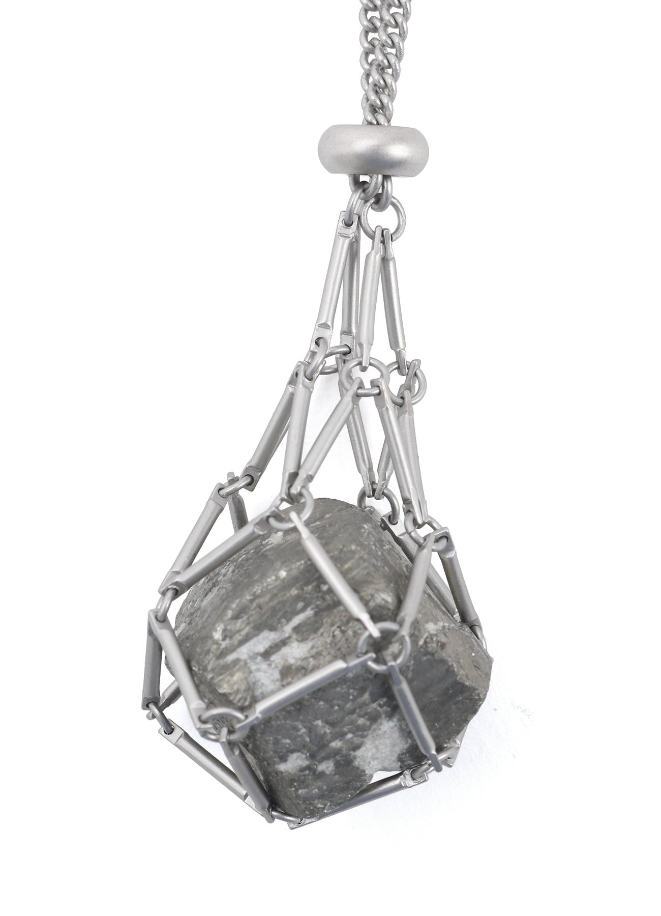 CAPTURED PYRITE NECKLACE