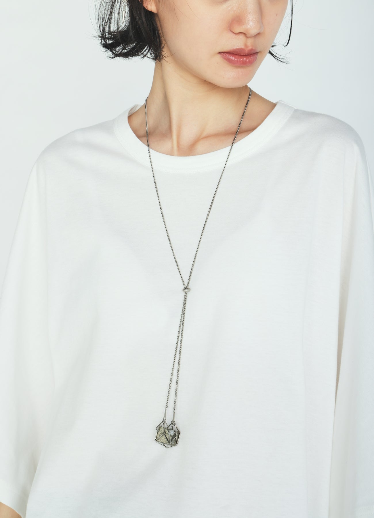 CAPTURED PYRITE NECKLACE