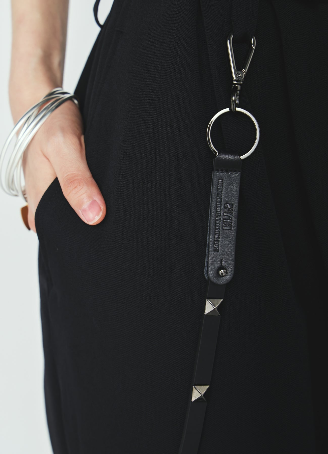 COW LEATHER Wallet strap