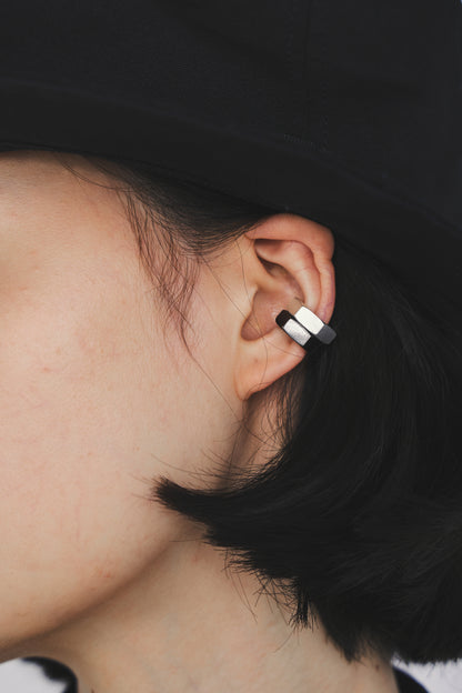 BRASS NUT EAR CUFF