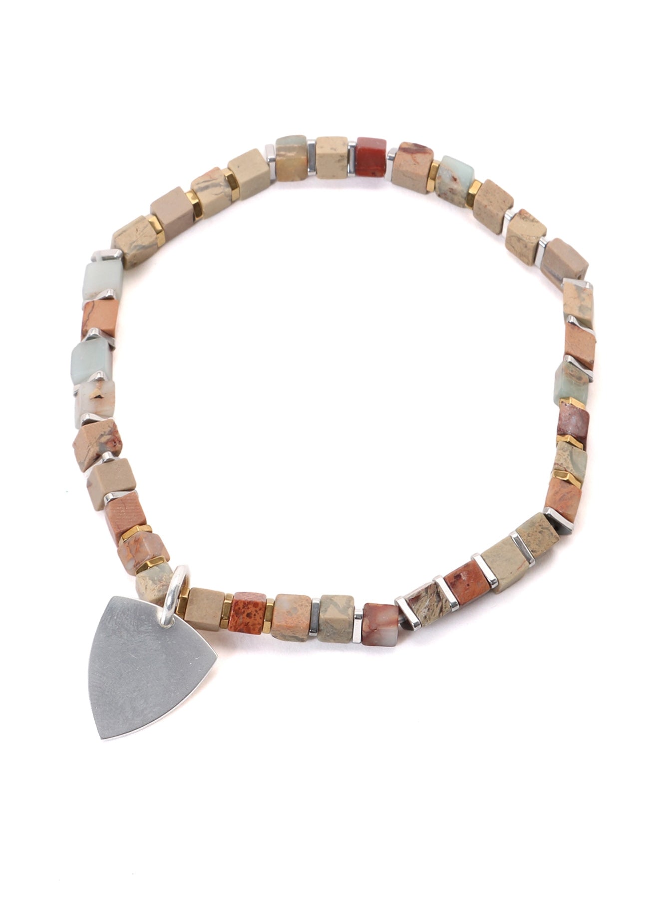 PICK ACCENT COLOR-CUBE BRACELET