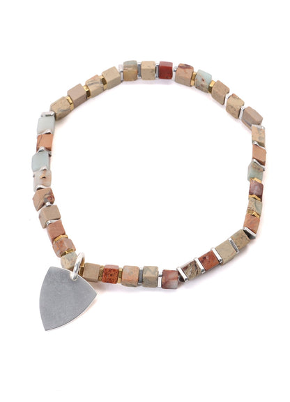 PICK ACCENT COLOR-CUBE BRACELET