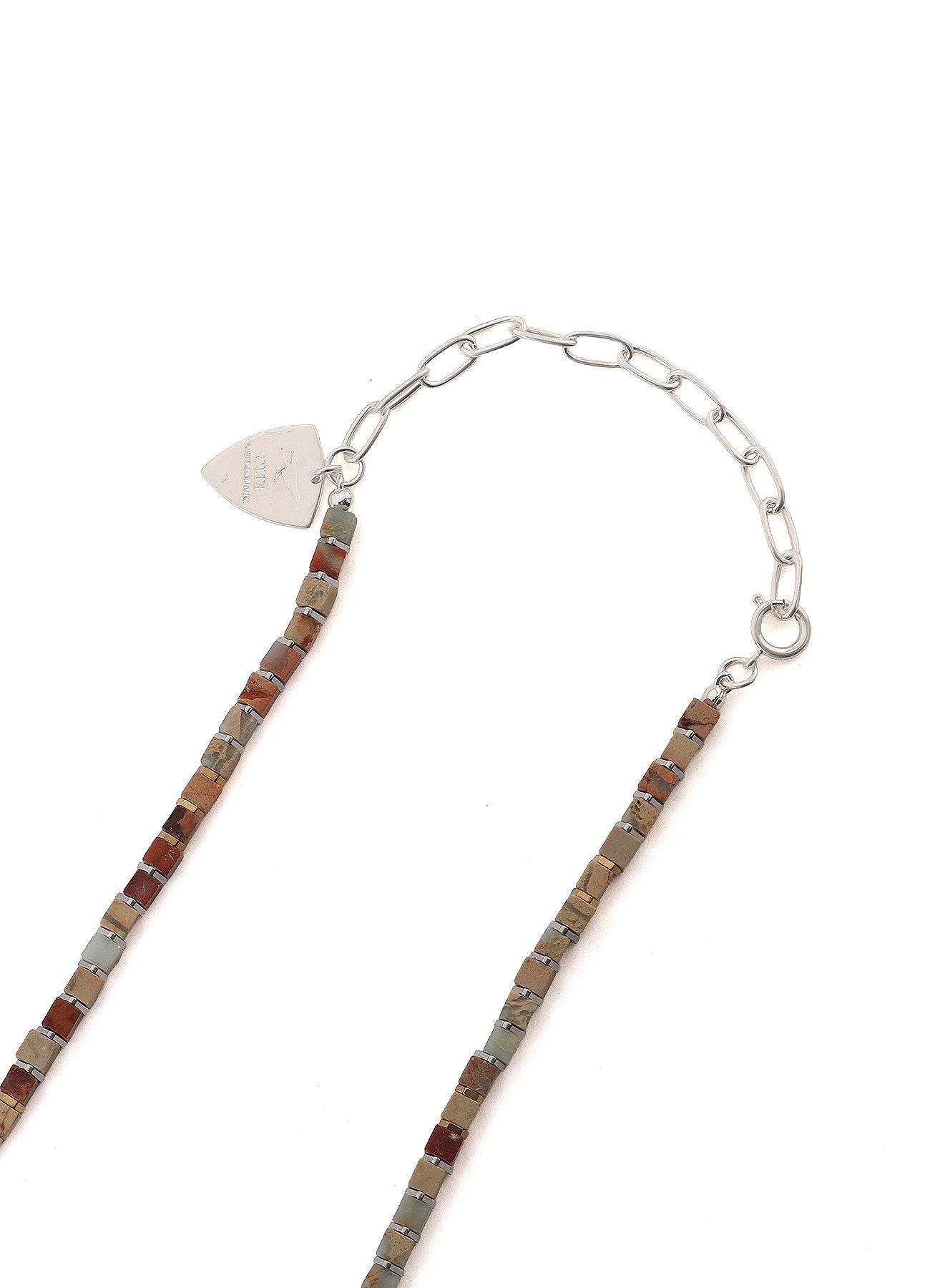 PICK ACCENT COLOR-CUBE NECKLACE