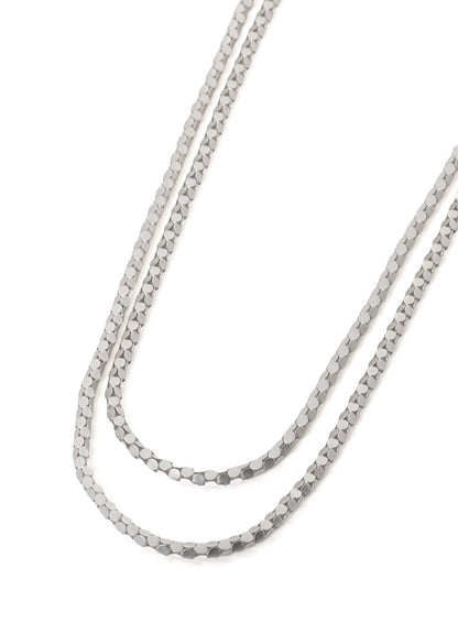 WOVEN KAGOME PATTERN WALLET CHAIN