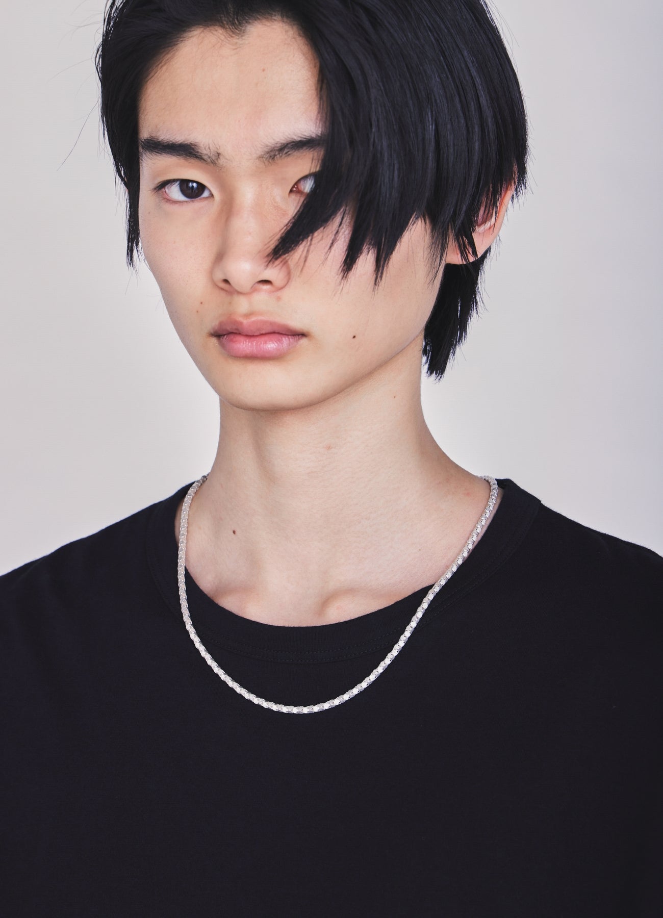 WOVEN KAGOME PATTERN CHAIN NECKLACE – THE SHOP YOHJI YAMAMOTO
