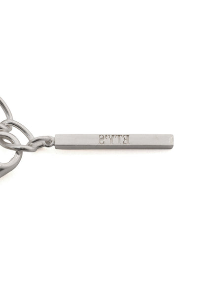WOVEN KAGOME PATTERN CHAIN BRACELET