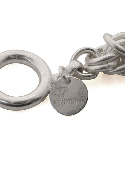 DENSE‑LINK CHAIN NECKLACE