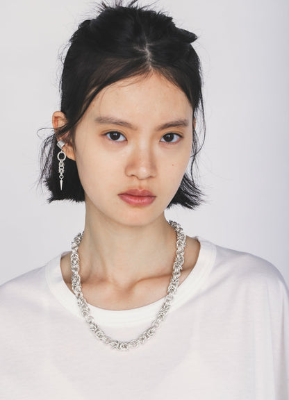 DENSE‑LINK CHAIN NECKLACE