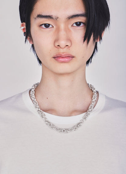 DENSE‑LINK CHAIN NECKLACE