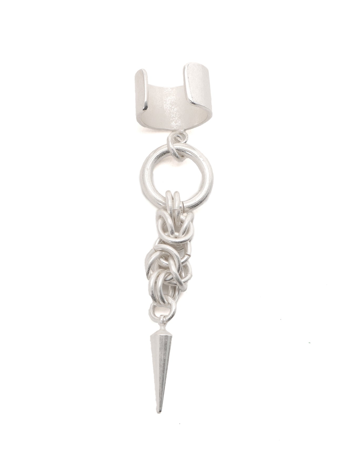 DENSE‑LINK CHAIN EAR CUFF – THE SHOP YOHJI YAMAMOTO