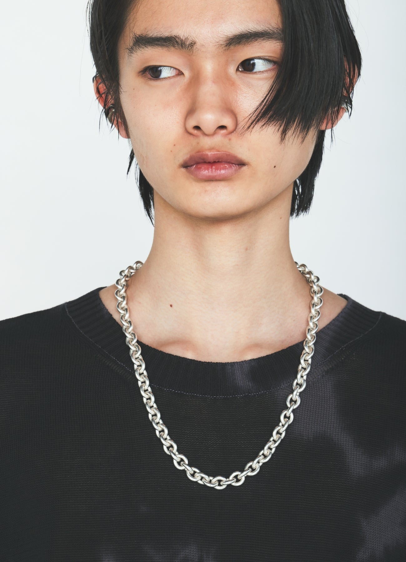 BRASS CABLE CHAIN NECKLACE – THE SHOP YOHJI YAMAMOTO