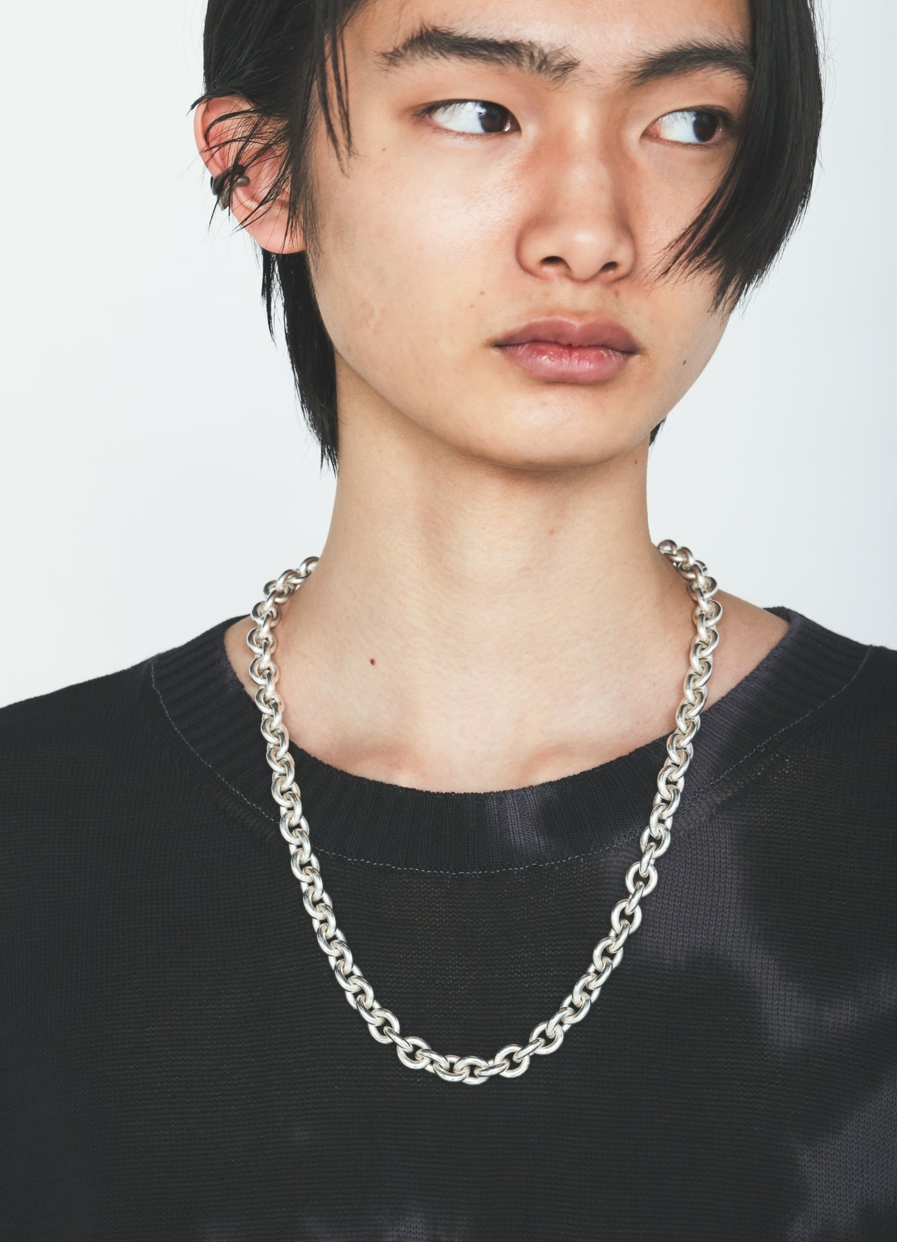 BRASS CABLE CHAIN NECKLACE